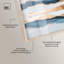 «Blue Ridge II Shadowbox», art mural bleu par Art Remedy-115123712-115123714