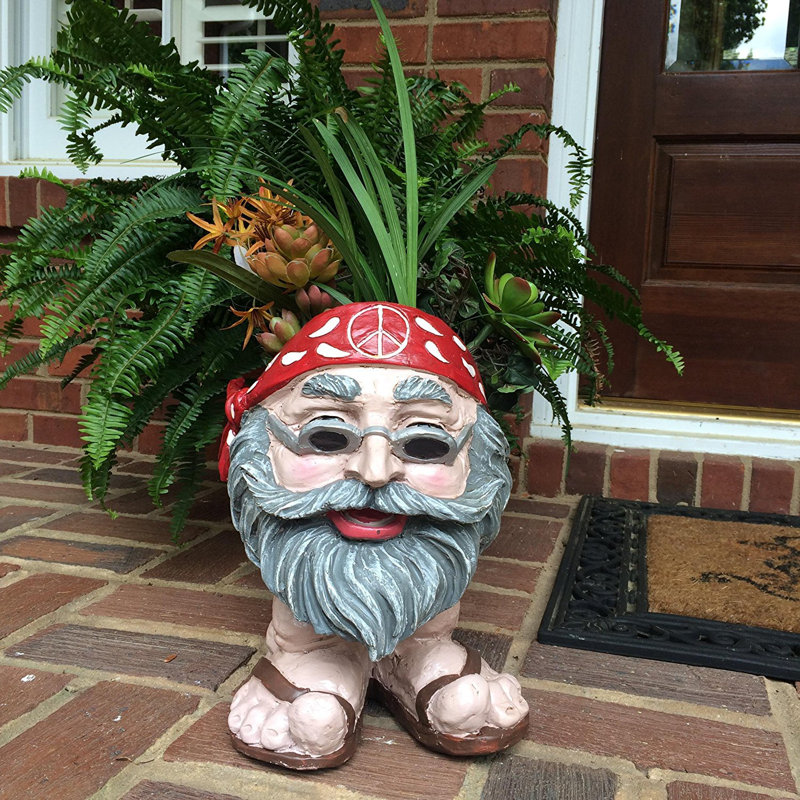 Statue de Muggly's Hippie «Jerry» dans Groovy 1960