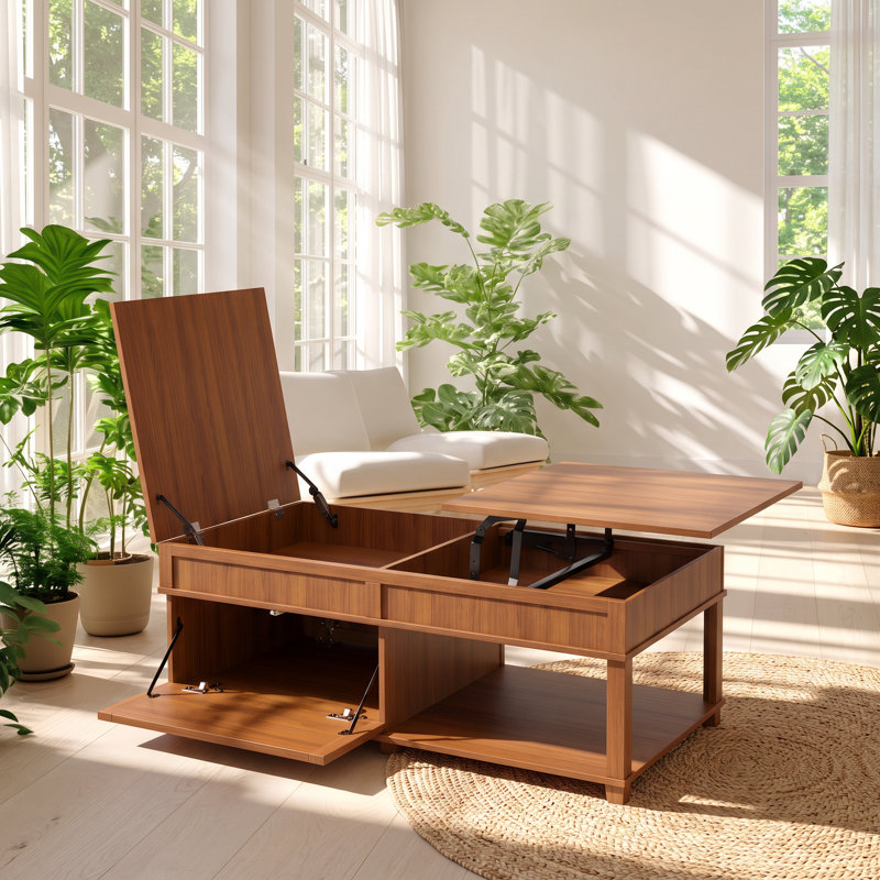 Adjustable Height MDF Writing Desk
