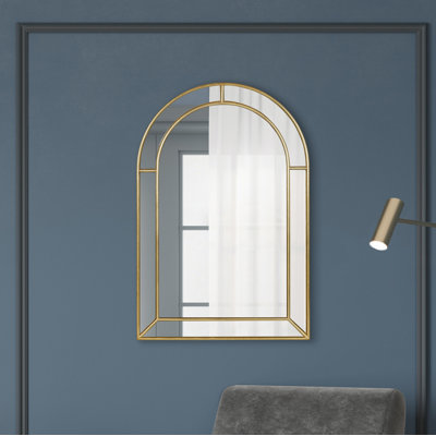 Iris Engineered Wood Mirror