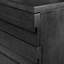 Drawer Dresser Quintino Charcoal Gray Oak Veneer