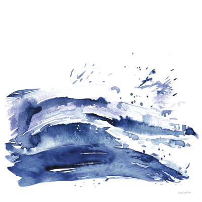 Coastal Splash I 1 Piece Wrapped Canvas Painting