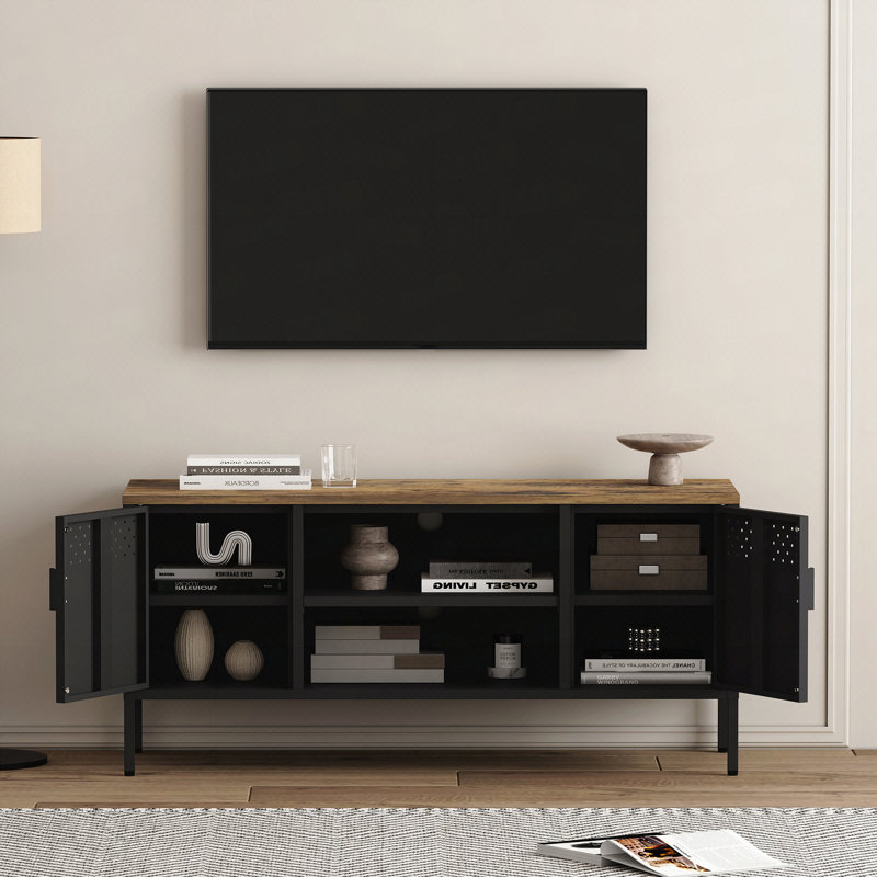 Armoire de rangement noire, Noir