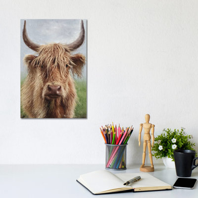 Highland Portrait II by Marie Elaine Cusson - Gallery-Wrapped Canvas Giclée on Canvas