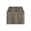 Table basse à 2 tiroirs en bois flotté gris Zuria