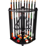 GSE Games & Sports Expert Wood Pool Cue Rack