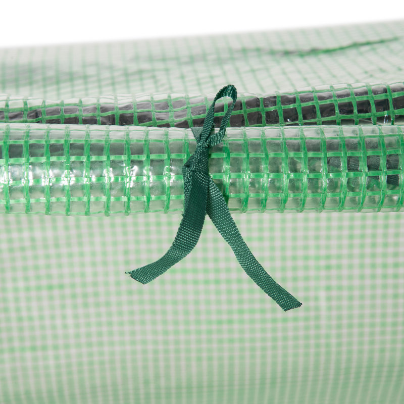 Mini serre chaude avec 3 fenêtres, vert