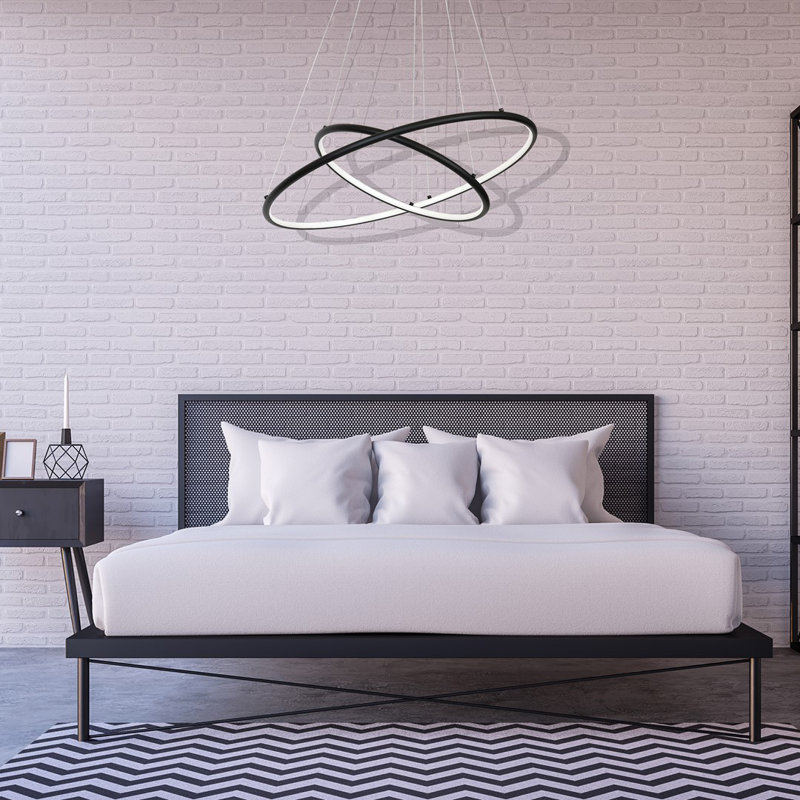 Orion 2 - Light LED Geometric Pendant, Black