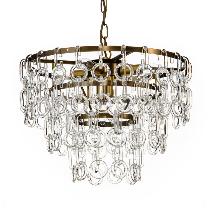 Kirkbride 6 - Light Crystal Chandelier