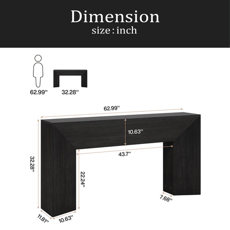 Table d'appoint élégante, canapé en bois, console de style moderne