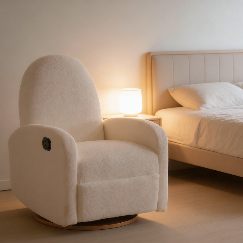 Fauteuil inclinable Midian, Beige