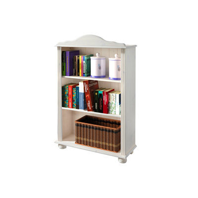 116 cm H x 77 cm W Solid Wood Standard Bookcase