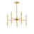 Bilinda 10 - Light Dimmable Modern Linear Chandelier-1283254725