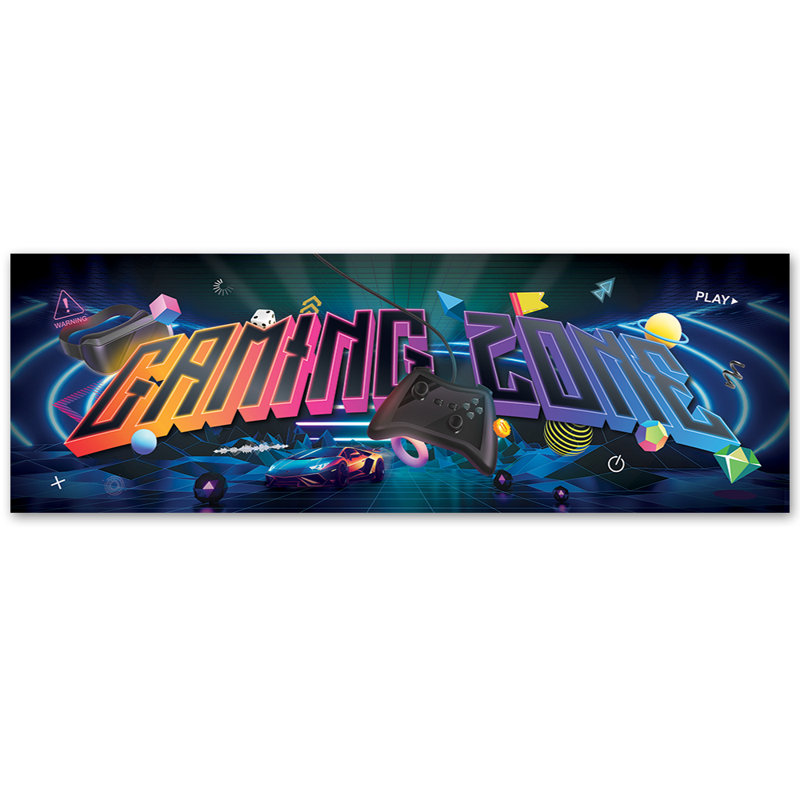 Gaming Zone Games - Wrapped Canvas Print