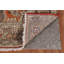 Tapis orange rétro 7 x 7