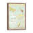 Classic Brown Wood Floater Framed