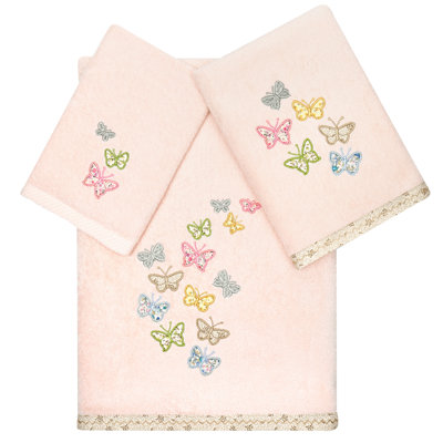  Ensemble de serviettes 3 pièces 100% coton turc