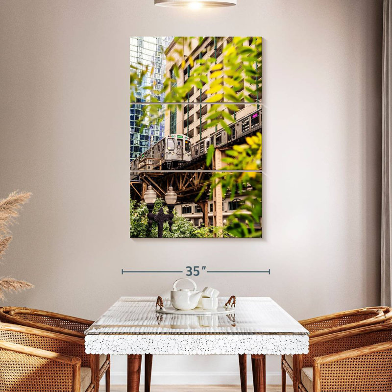 Mehar Late Subway Ride, 50" H x 32" W