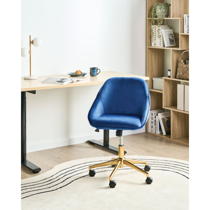 Polyester Side Chair, Blue