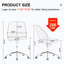 Chaise de bureau en polyuréthane moderne Modern-97697068-97697069