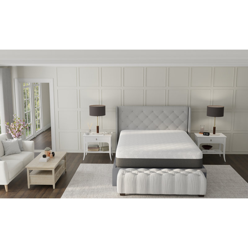 Matelas souple 12 po Pur Chill avec tissu rafraîchissant à changement de phase, 12'', Lit double