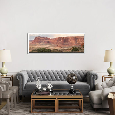 Dusty Desert V by Lori Deiter - Panoramic Gallery-Wrapped Canvas Giclée on Canvas