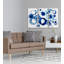 « blue circle study iv », reproduction d’art à multiples images sur toile-1581412287