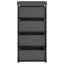 Oxbrook 45cm W Metal Shelving Unit-133802272