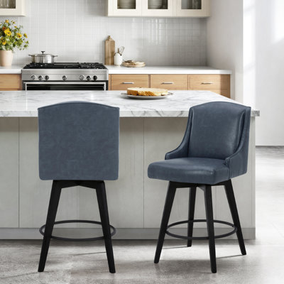Tabouret de comptoir pivotant 26 po Annelotte