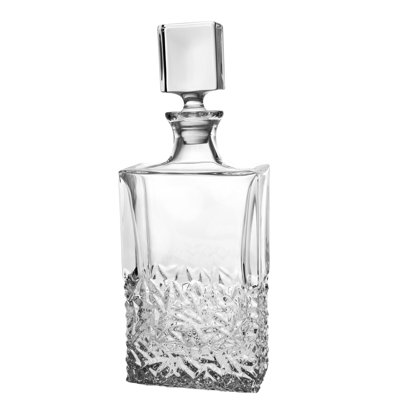 Décanteur en cristal rectangulaire 25 oz. Penney