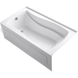 Mariposa® Alcove 66" x 36" Soaking Bathtub
