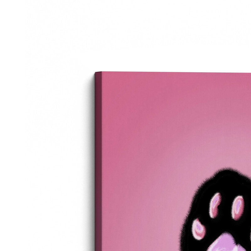 «Cat Paw III» par BigBadMullet, reproduction d'art sur toile, 24" H x 18" W