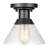 Throncliffe Matte 7.9'' W 1 - Bulb Outdoor Semi Flush Mount