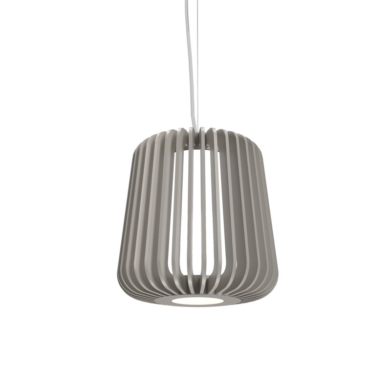 Stecche Di Legno 1 - Light Pendant, Imbuia, 13.65" H x 12.87" H x 12.87" D