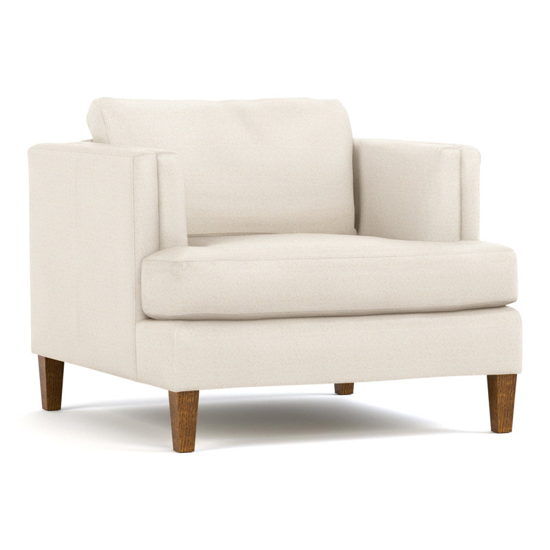 Fauteuil tuxedo avec accoudoirs Surrey Hills, Perigold ‑ neige Pierson