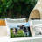 Traditional Cows in Field Outdoor Printed Pillow by GeorgeDyachenkoArt