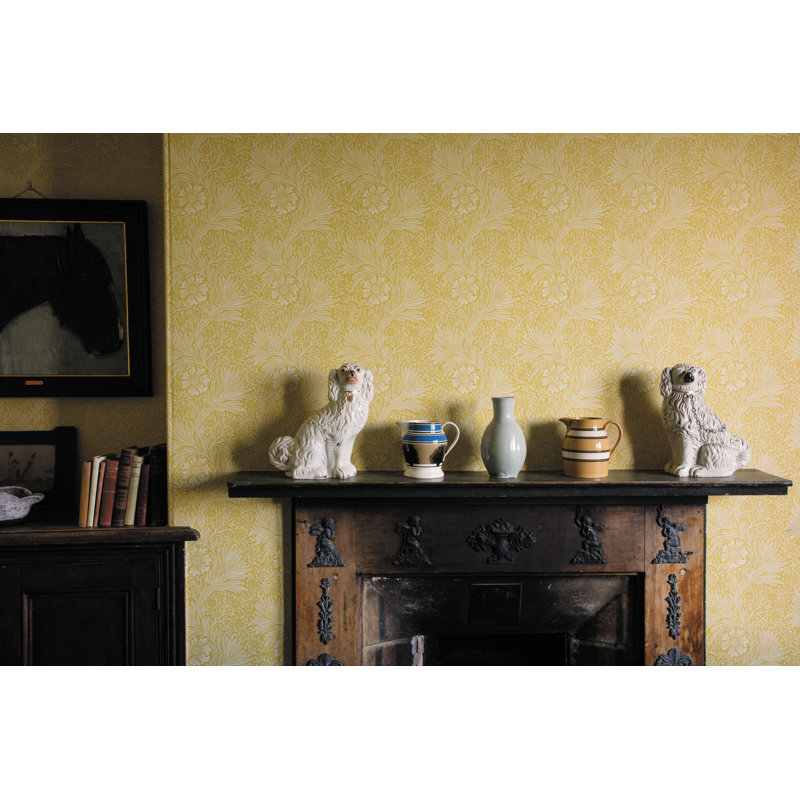 Marigold Wallpaper, Orange