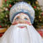 Flower Gnome Santa Wood Carved Masterpiece Figurine By G. Debrekht