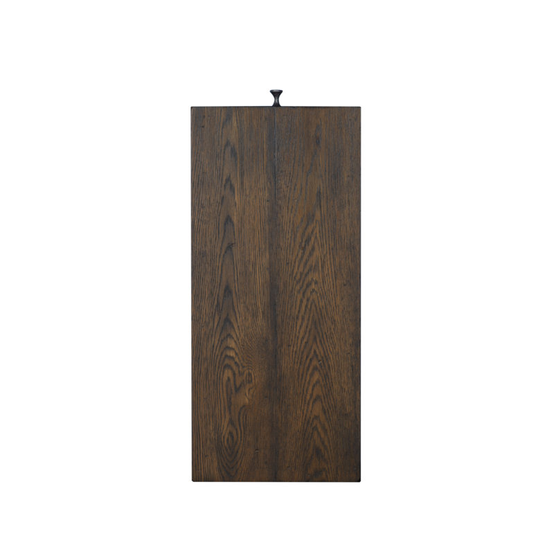 Camden Solid Wood End Table, Brown
