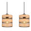 Adirah 3 - Light Matte Black Pendant