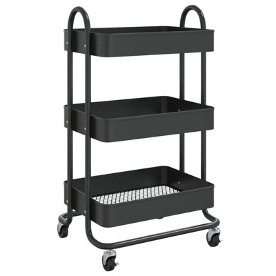 Casseus Metal Bar Cart
