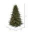 8.5" H Green Realistic Artificial Fir Christmas Tree with 1000 Lights LED Lights-1704475755