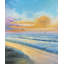 «Breathtake Tropical Sunset - Beach Livingroom», reproduction encadrée-904608351-904608354
