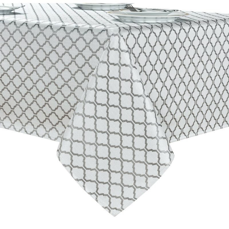 Andresky Moroccan Fabric Tablecloth, 104" x 58"