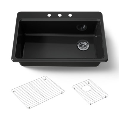 Riverby 33" Top-Mount Single-Bowl Kitchen Sink