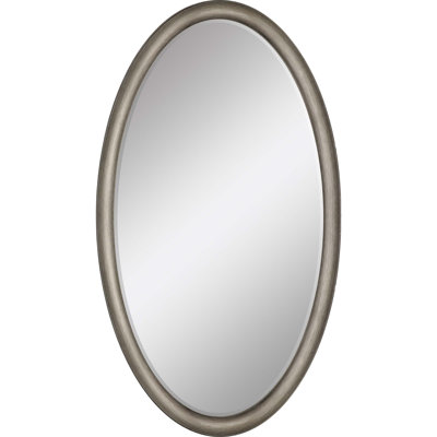 Ademar Wood Flat Wall Mirror