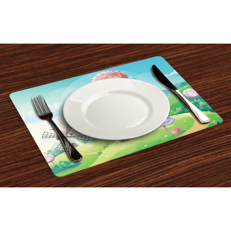 Polyester Kids Rectangle Placemat