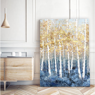 " Gleaming Forest " Painting Print