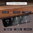 Black Walnut Color + Black Rectangular Hight adjustable Solid Wood + Carbon Steel with 2 drawers desk-108206093