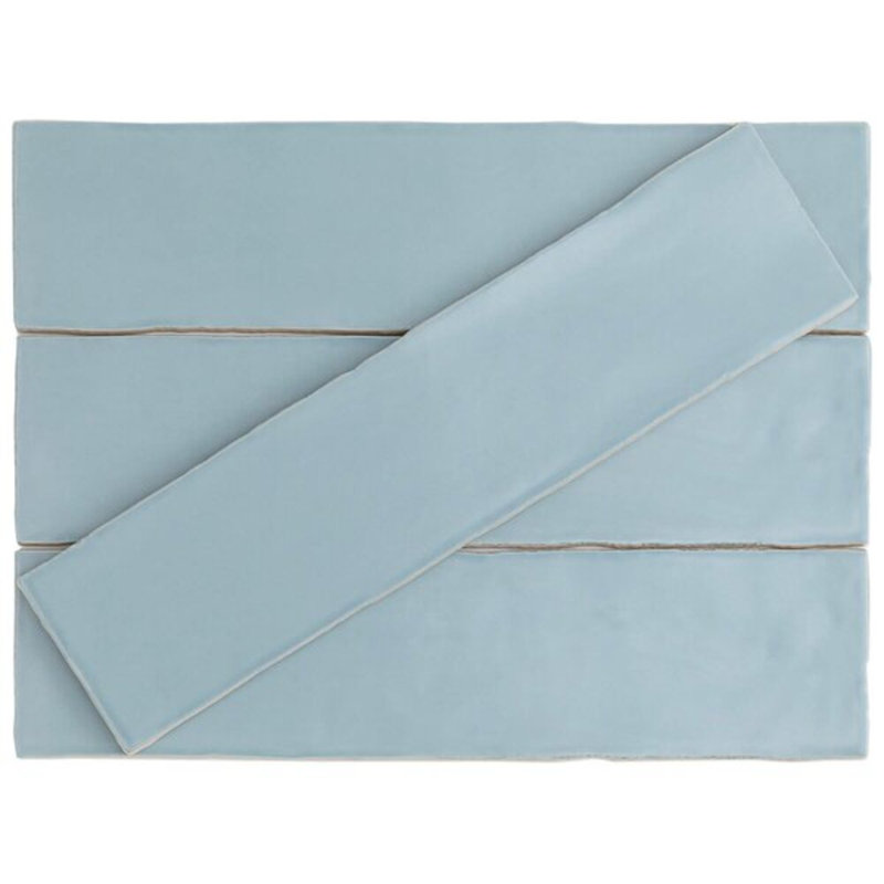 Bayou 3x12 Matte Ceramic Subway Tile, Sky
